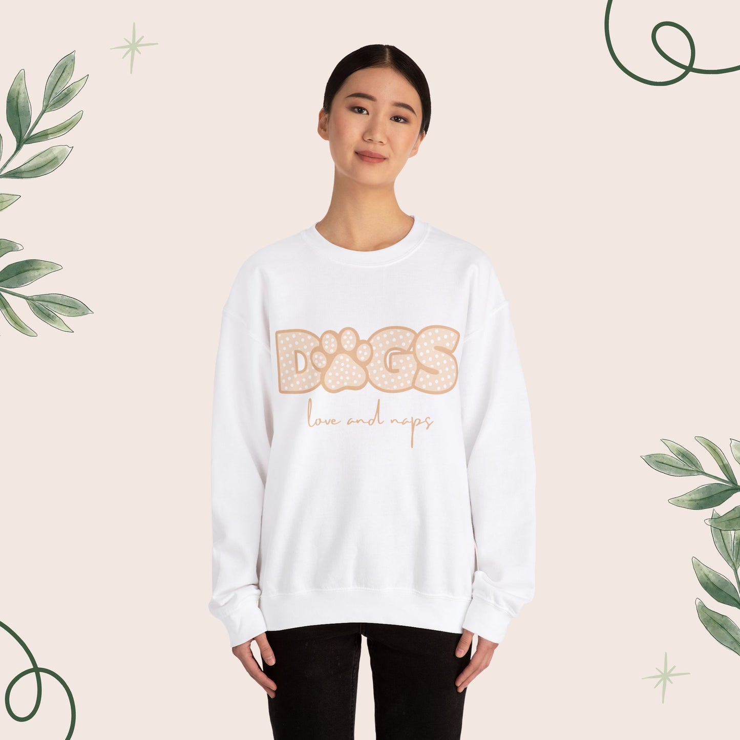 Dogs, Love And Naps Sweatshirt