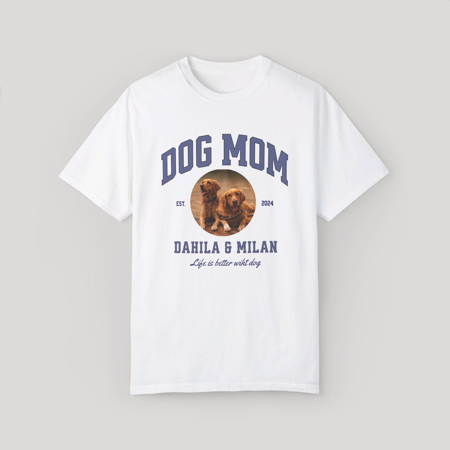 Personalized Name+Photo T-shirt