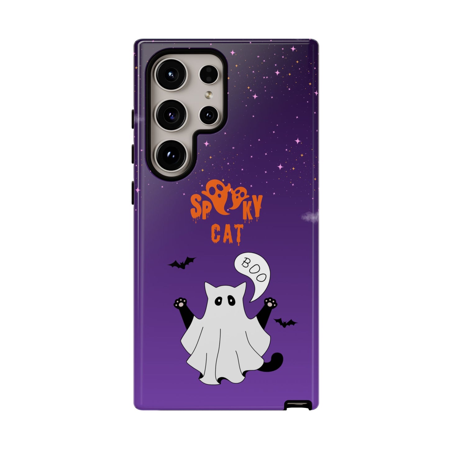 Spooky Cat Phone Cases