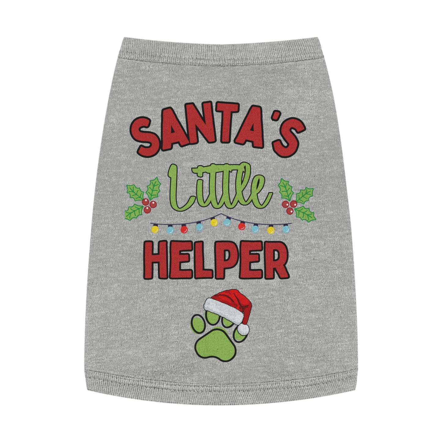 Santa's Little Helper Tank Top