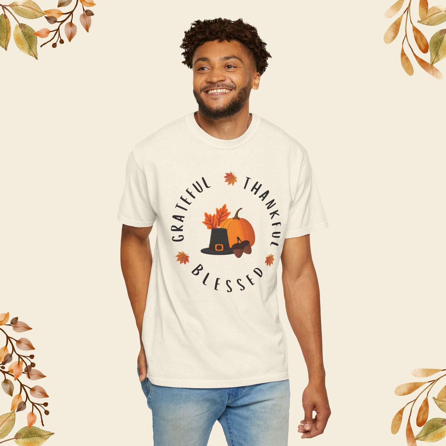 Grateful-Thankful-Blessed T-shirt