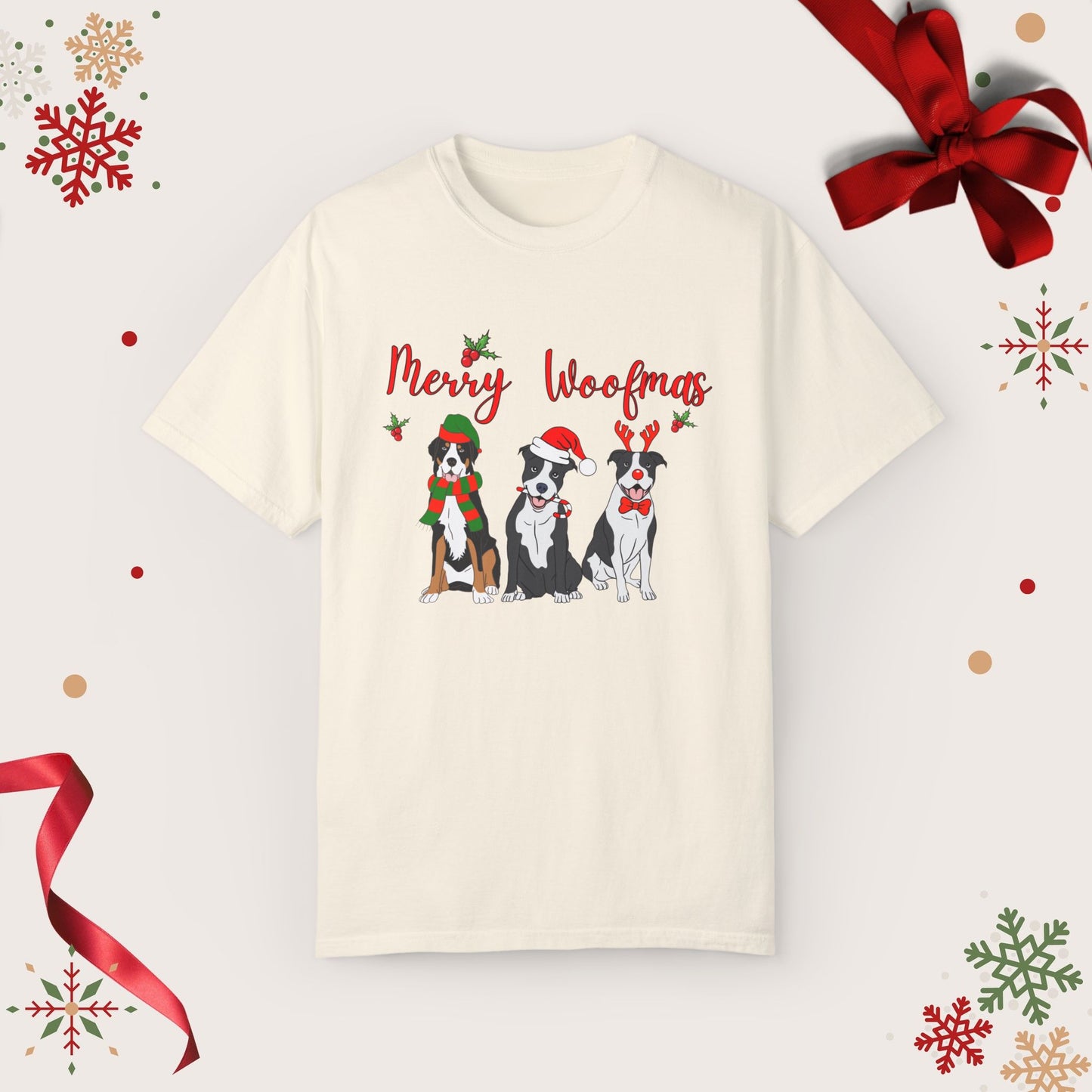 Merry Woofmas T-shirt