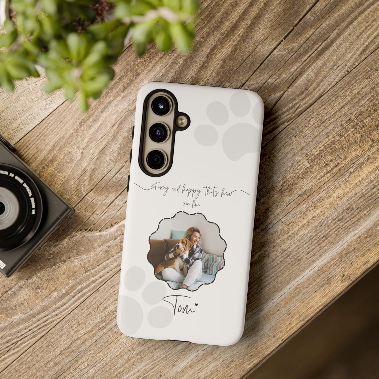 Personalized Name+Photo Phone Case