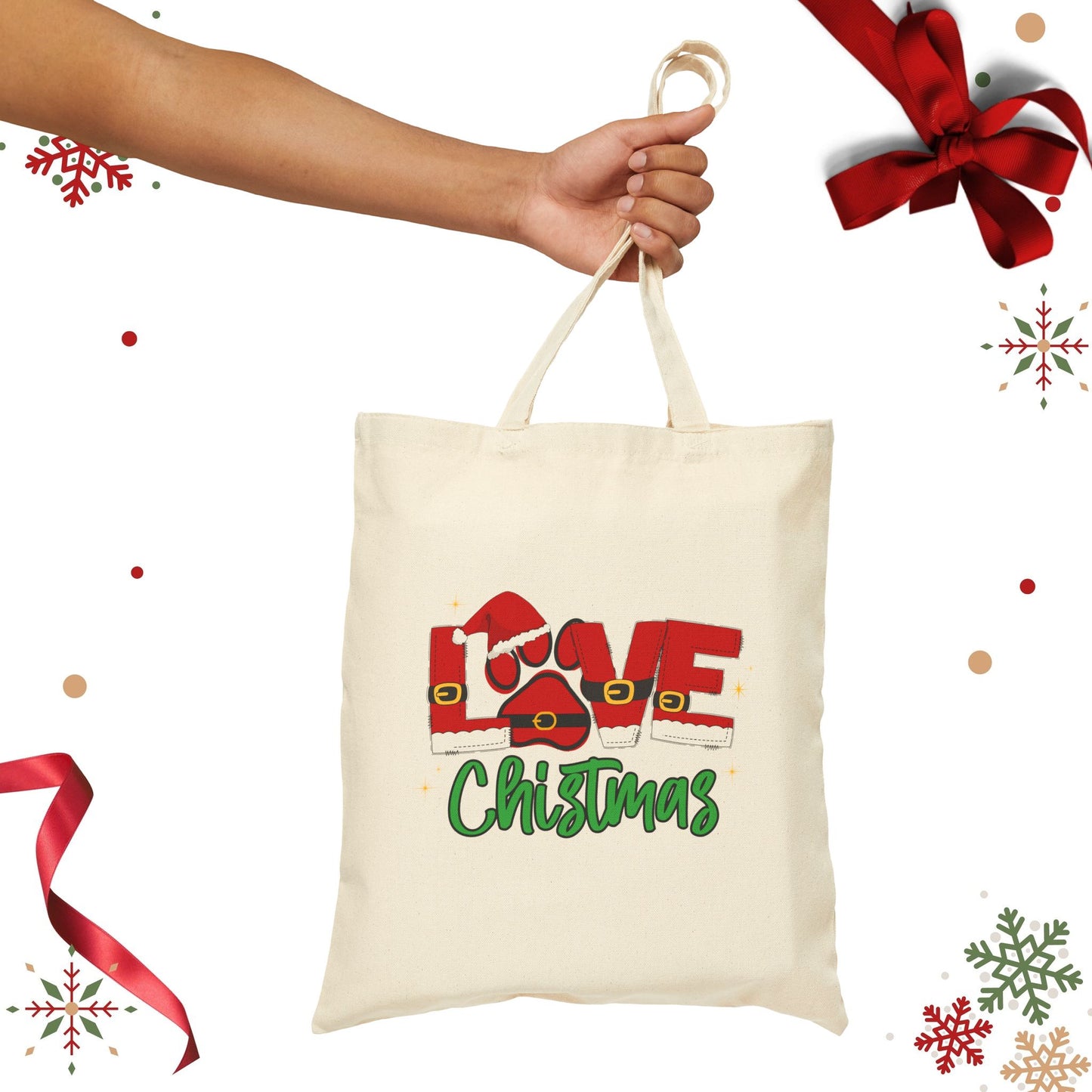 Love Christmas Tote Bag