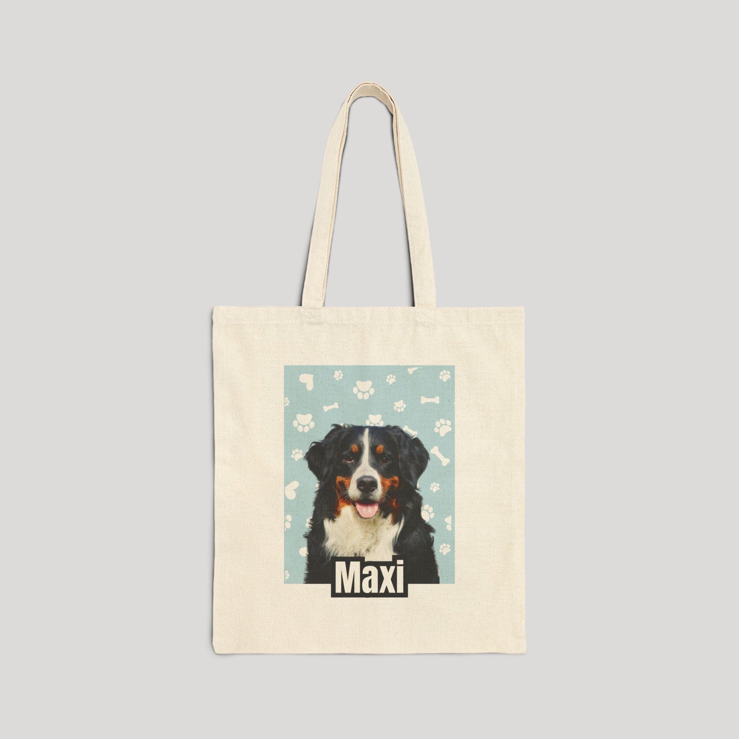 Personalized Name+Photo Tote Bag
