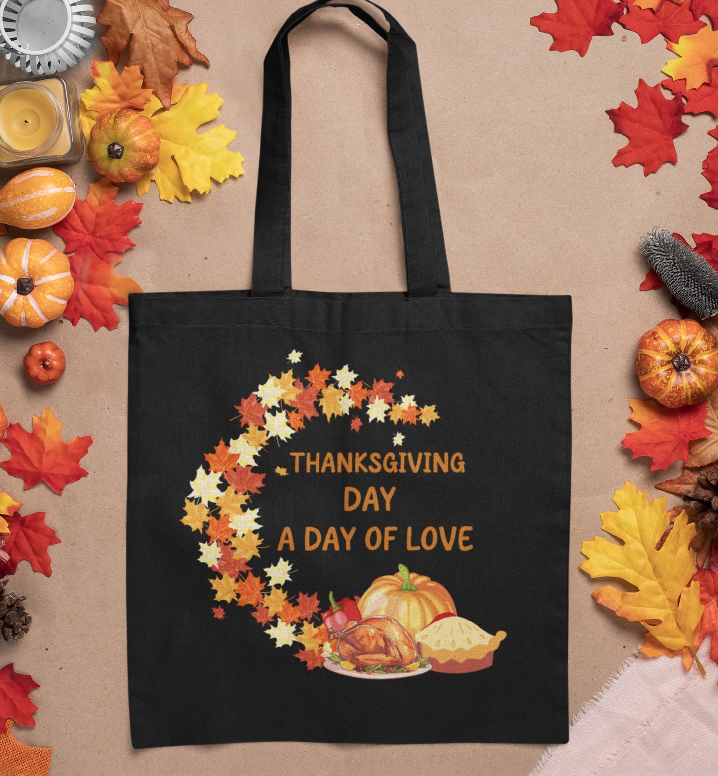 Thanksgiving Day Tote Bag