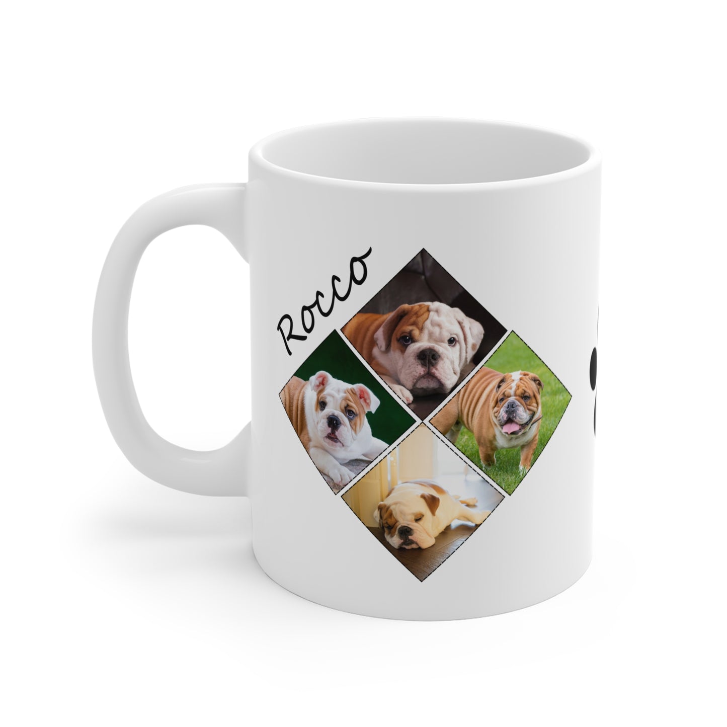 Personalized Pet Photo+Name Mug