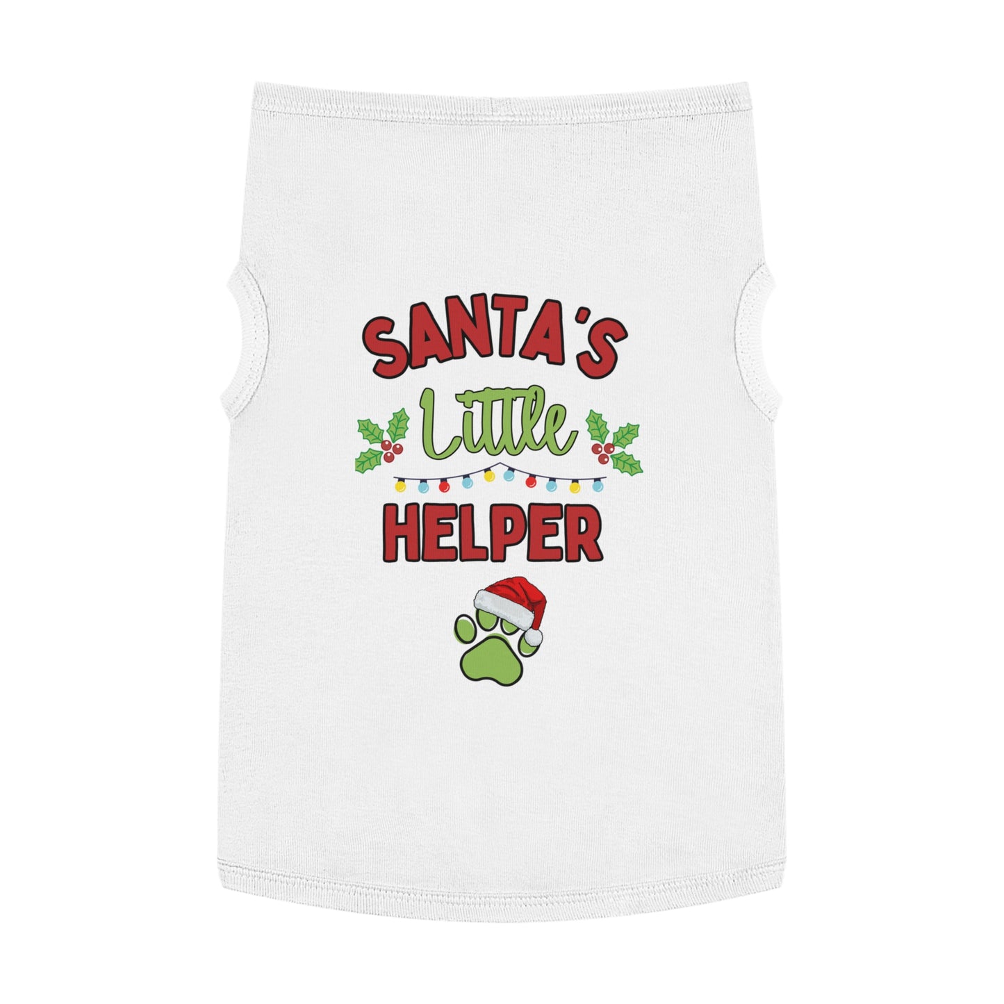 Santa's Little Helper Tank Top