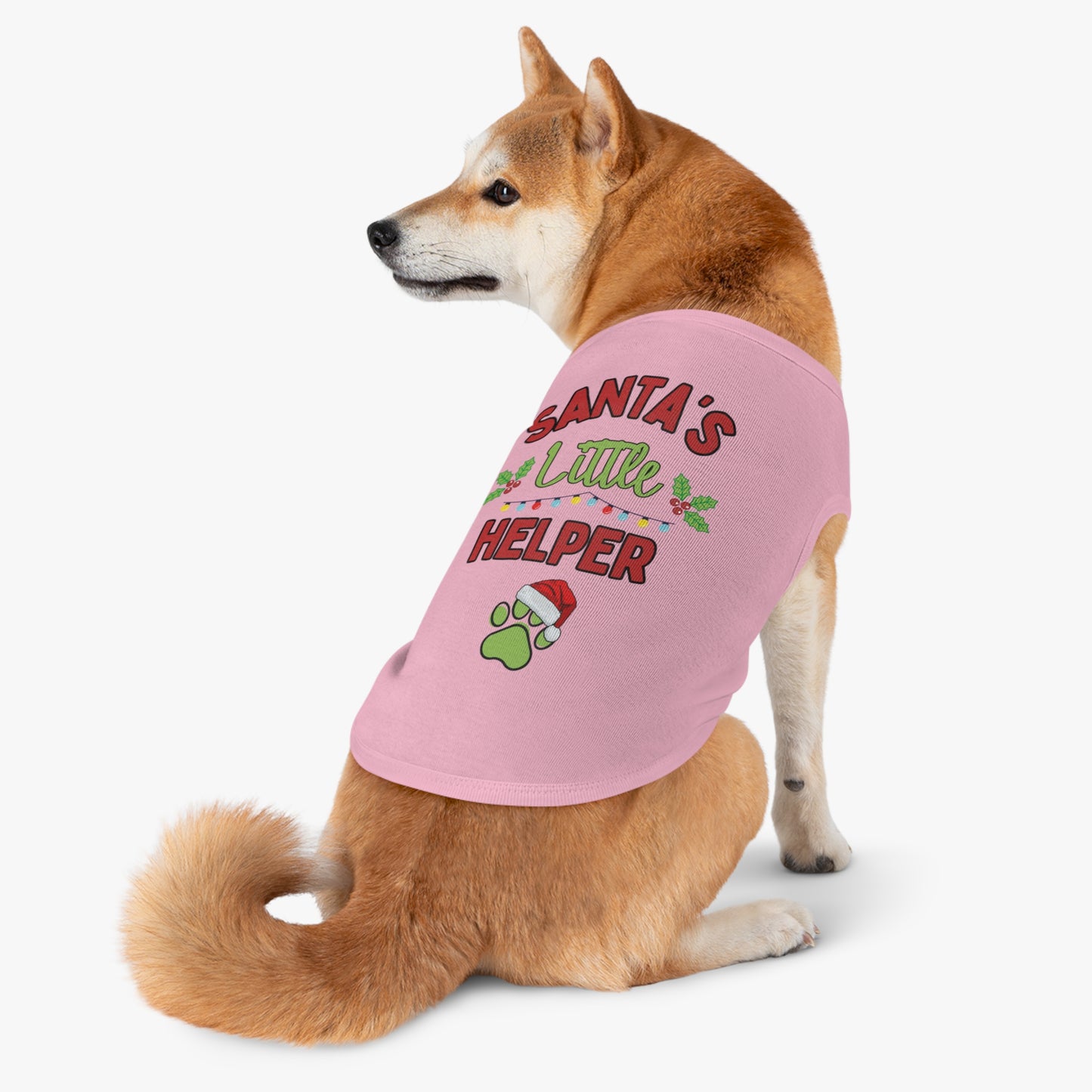Santa's Little Helper Tank Top
