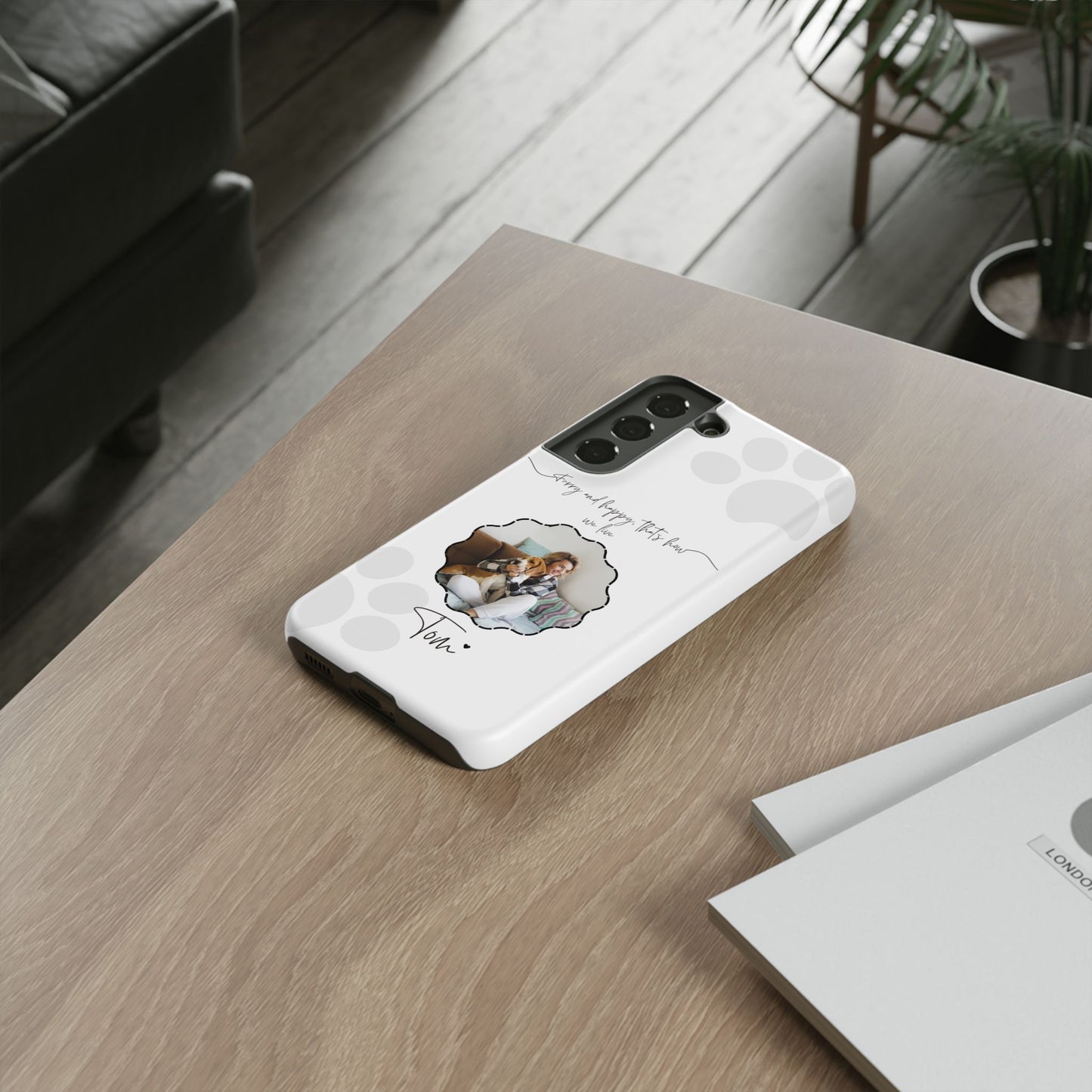 Personalized Name+Photo Phone Case