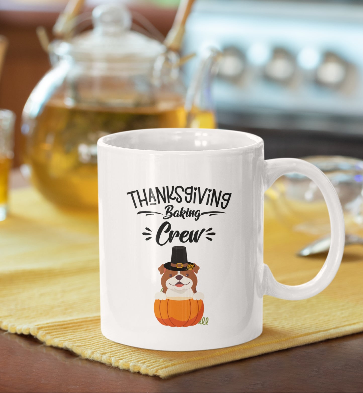 Thanksgiving Baring Crew Mug