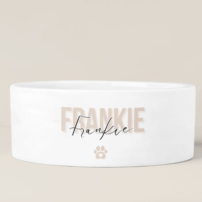 Personalized Pet Bowl