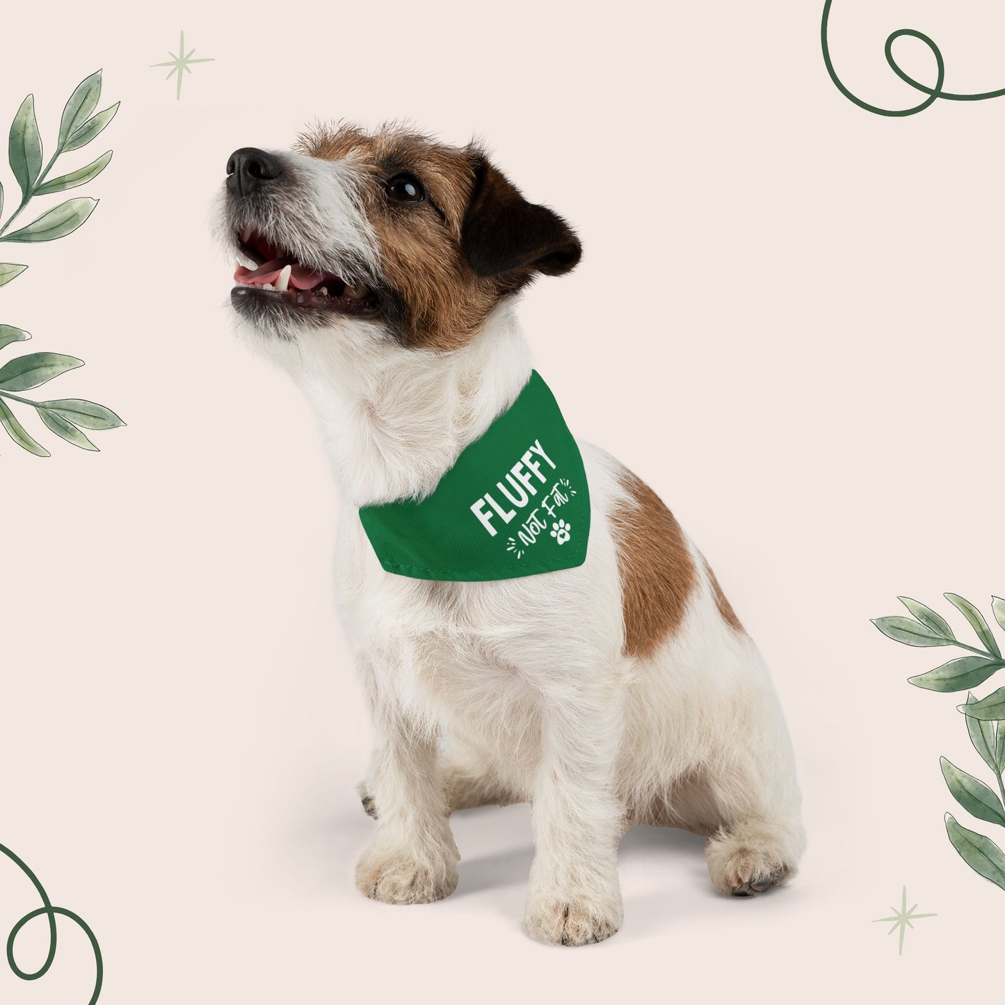 Fluffy Bandana Collar