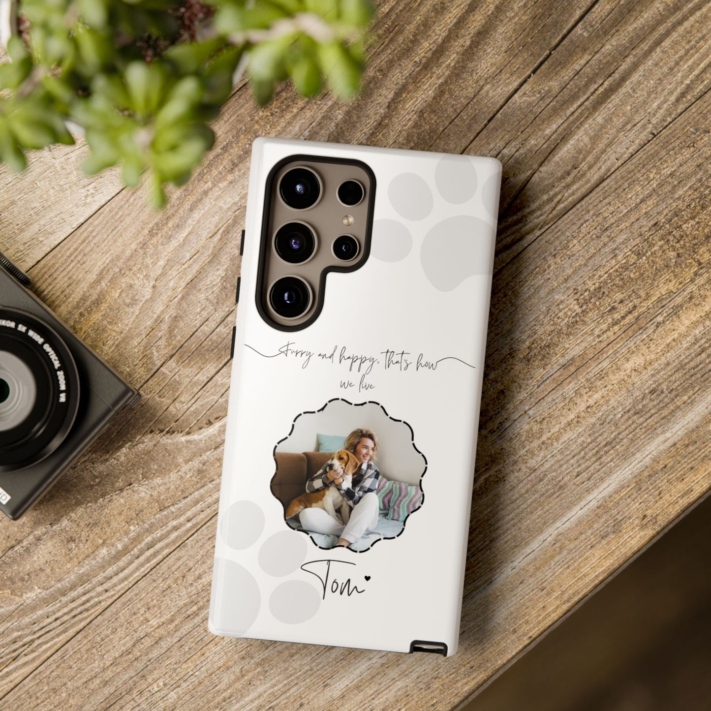 Personalized Name+Photo Phone Case