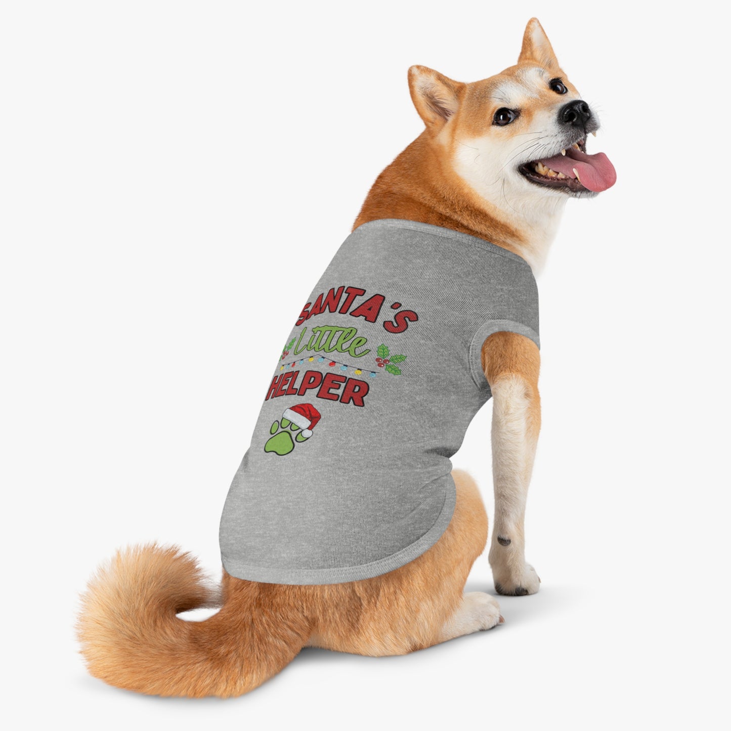 Santa's Little Helper Tank Top