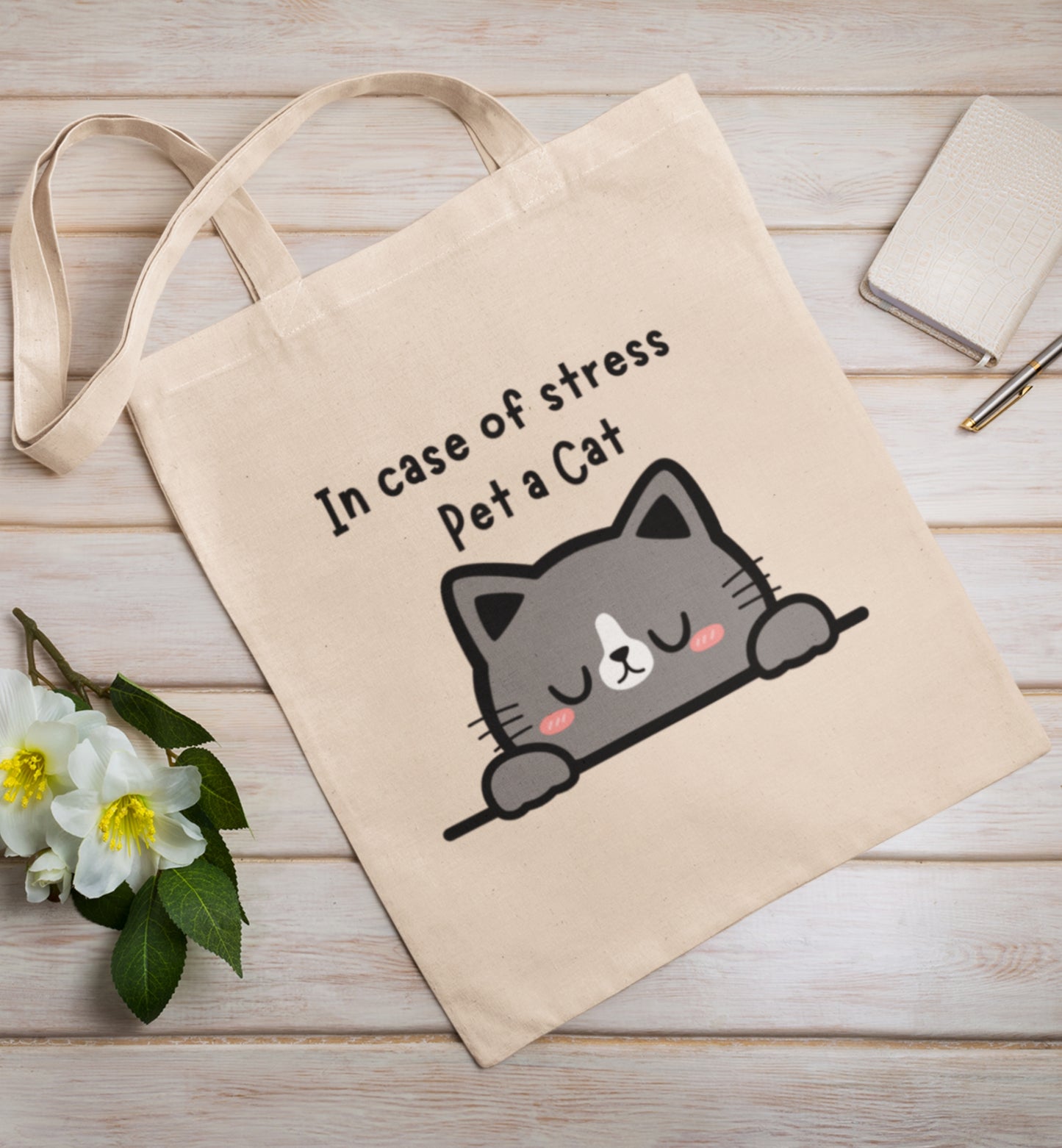 Cat Lover Tote Bag