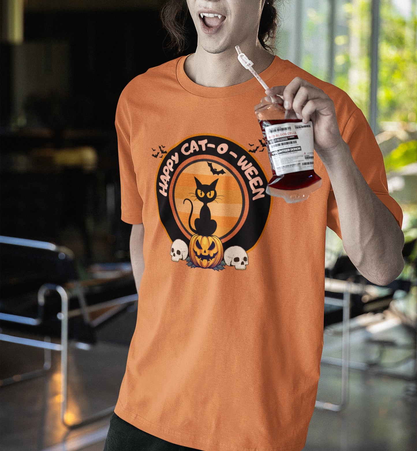 Cat-o-ween T-shirt