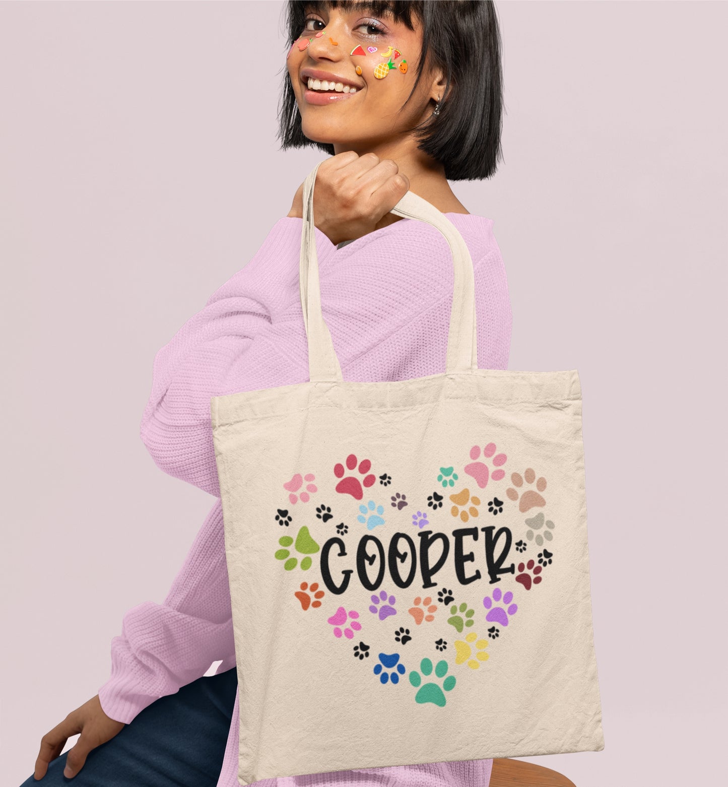 Personalized Name Tote Bag
