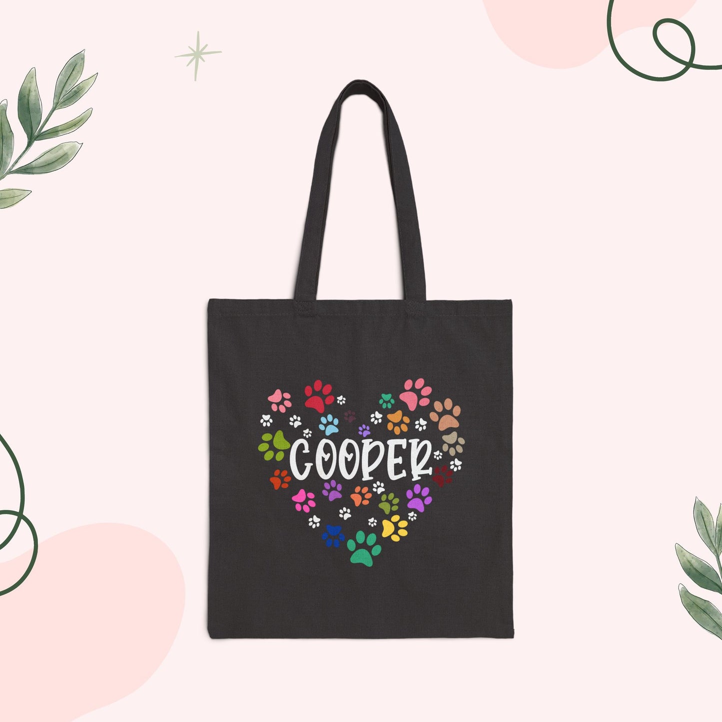 Personalized Name Tote Bag