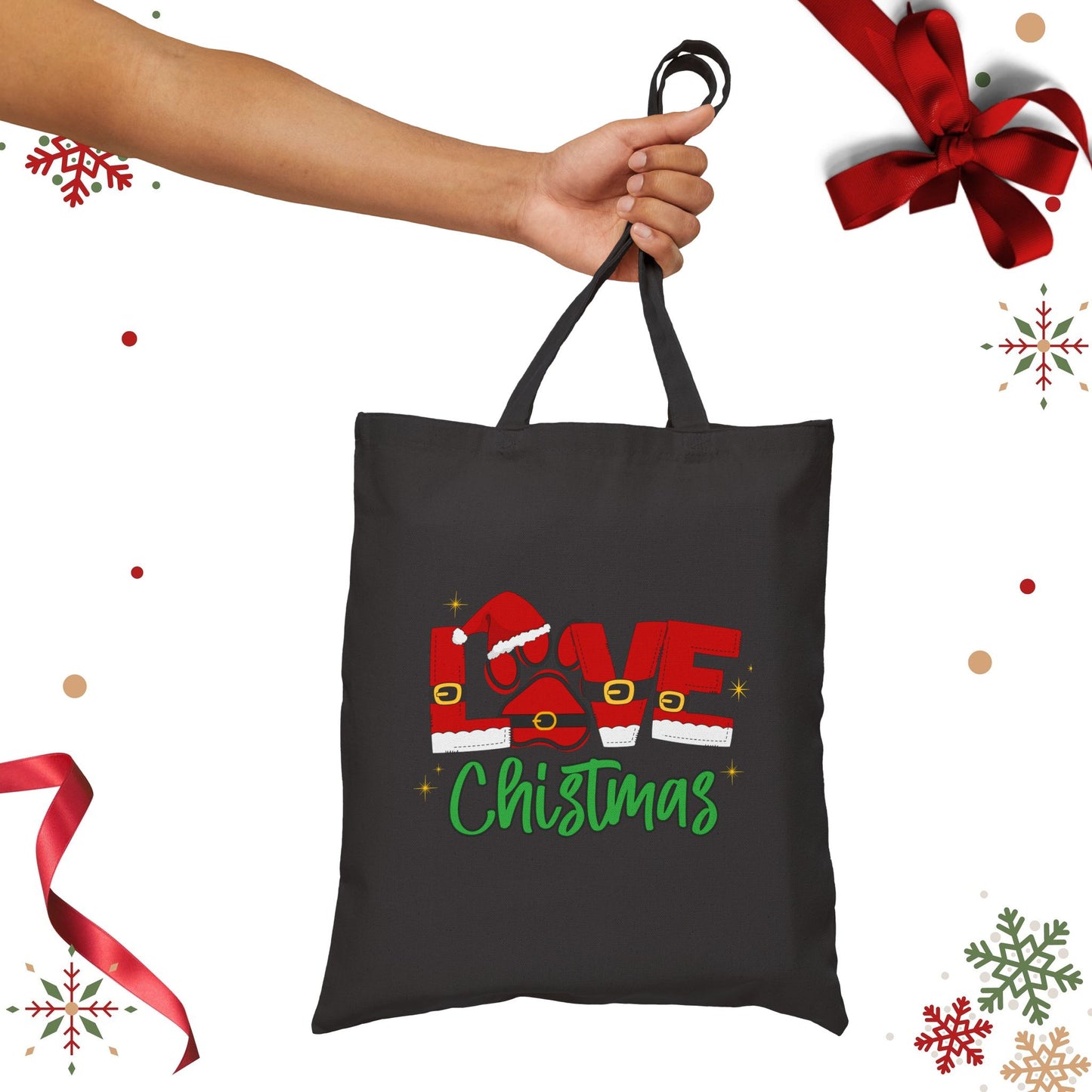 Love Christmas Tote Bag