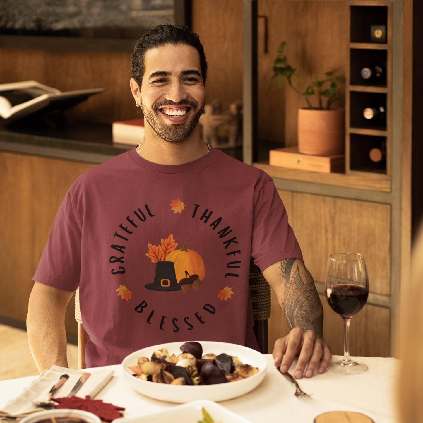 Grateful-Thankful-Blessed T-shirt