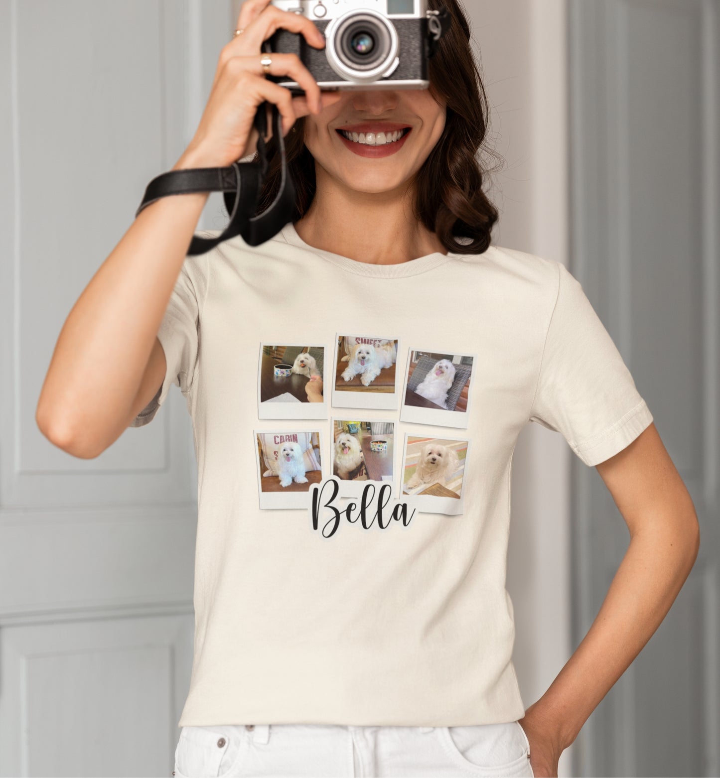 Personalized Name+Photos (6) T-shirt