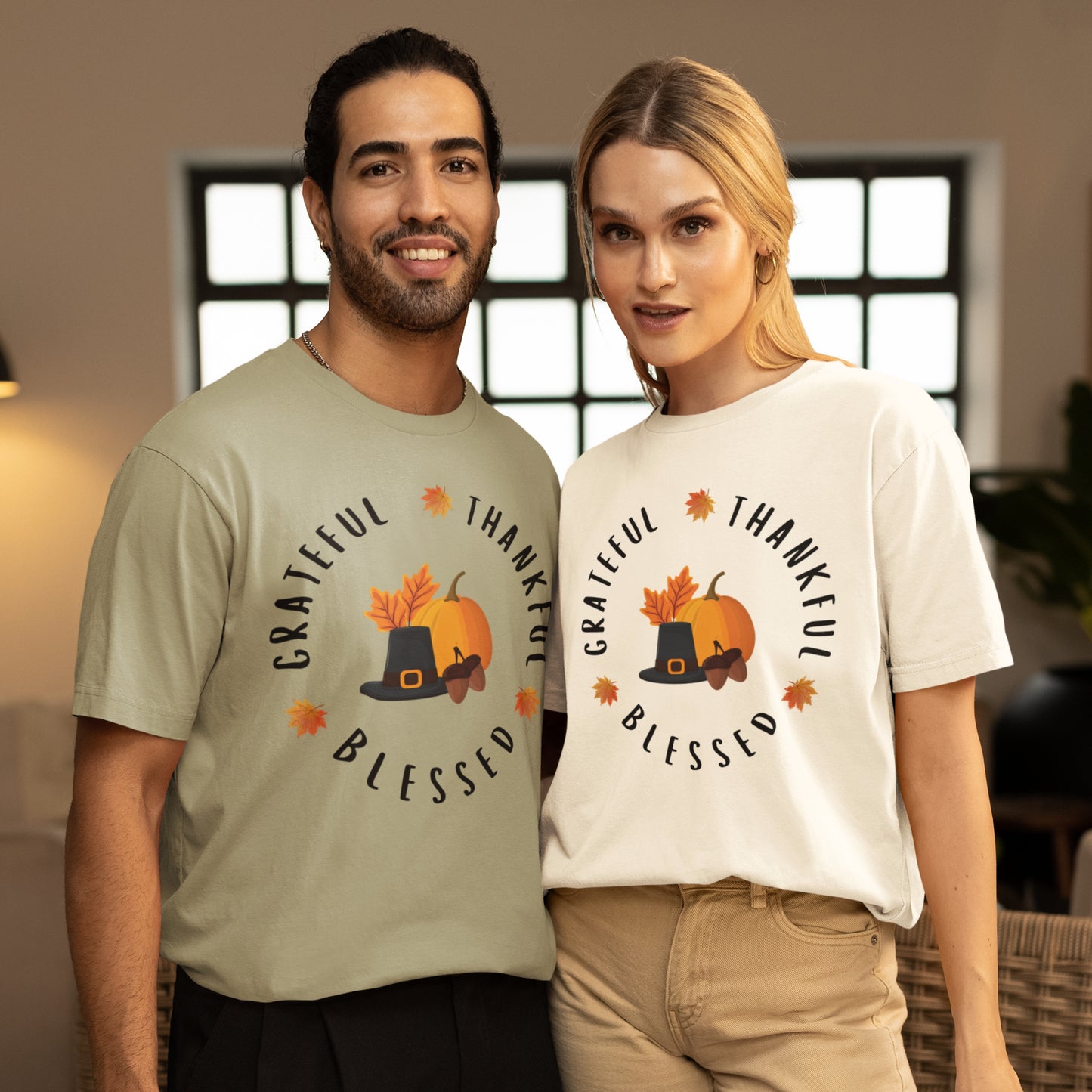 Grateful-Thankful-Blessed T-shirt