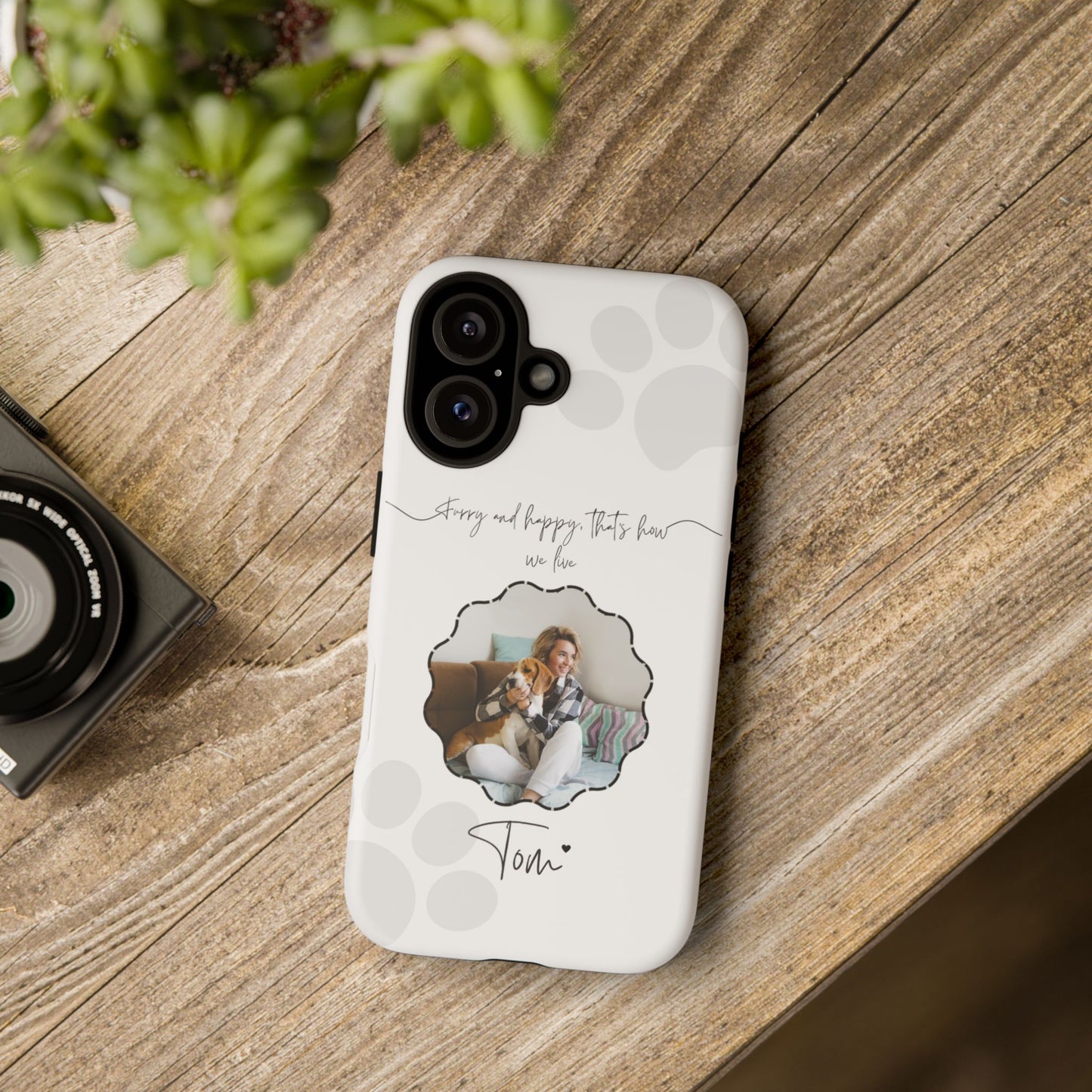 Personalized Name+Photo Phone Case