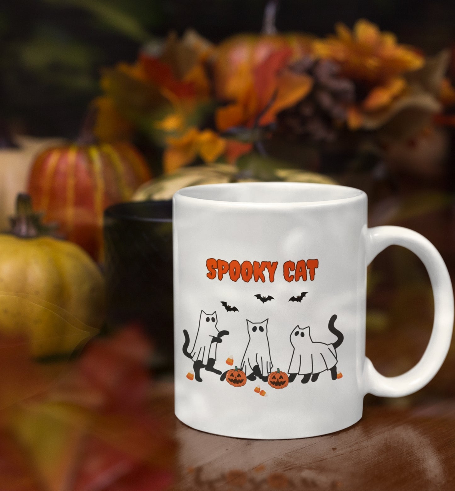 Spooky Cat Mug