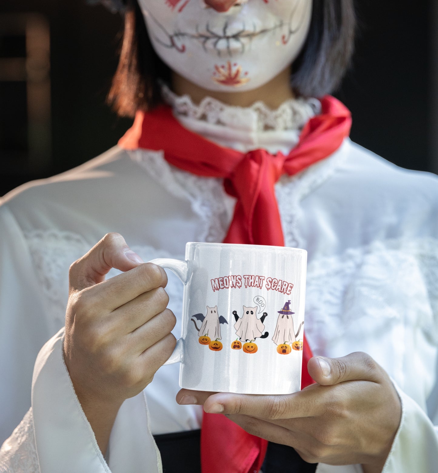 Spooky Cat Mug