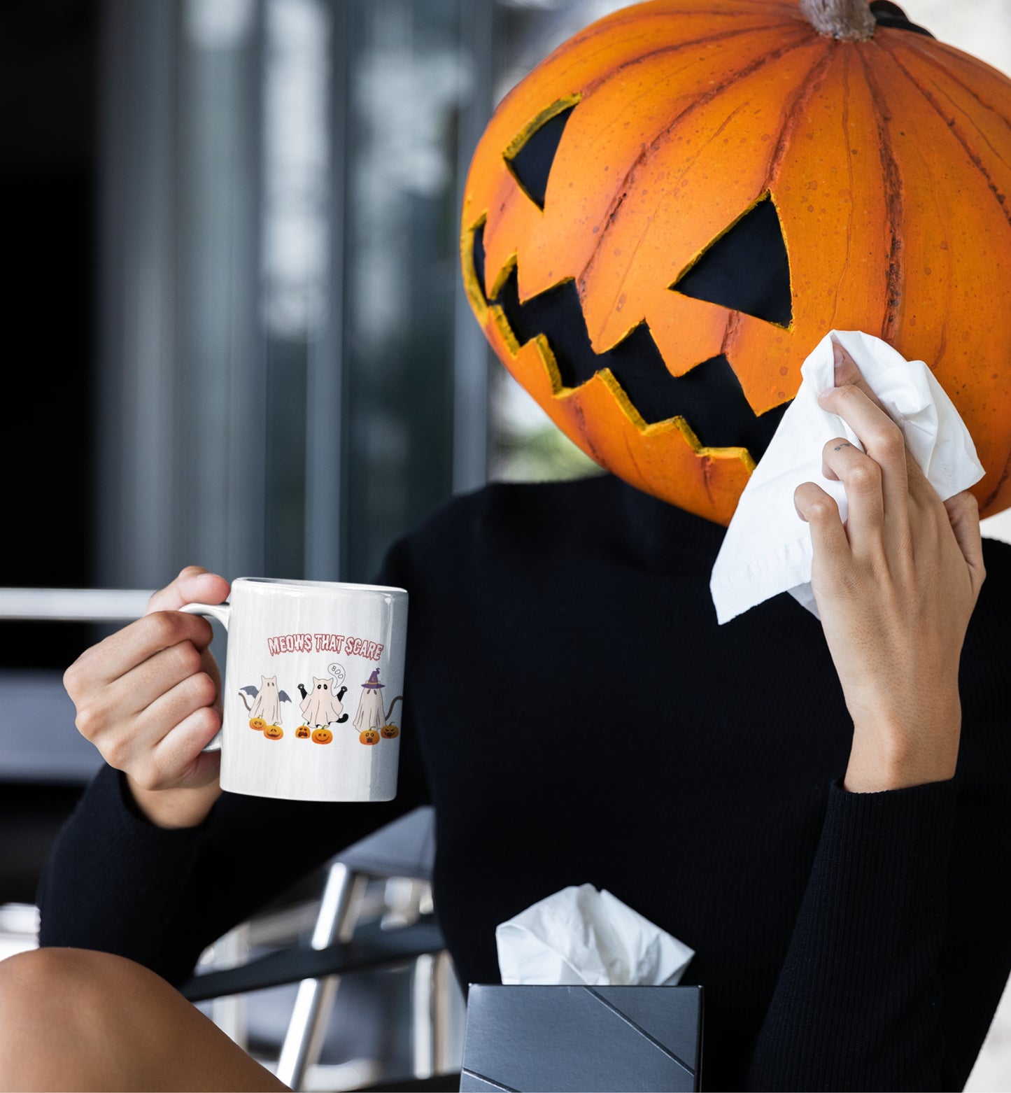 Spooky Cat Mug