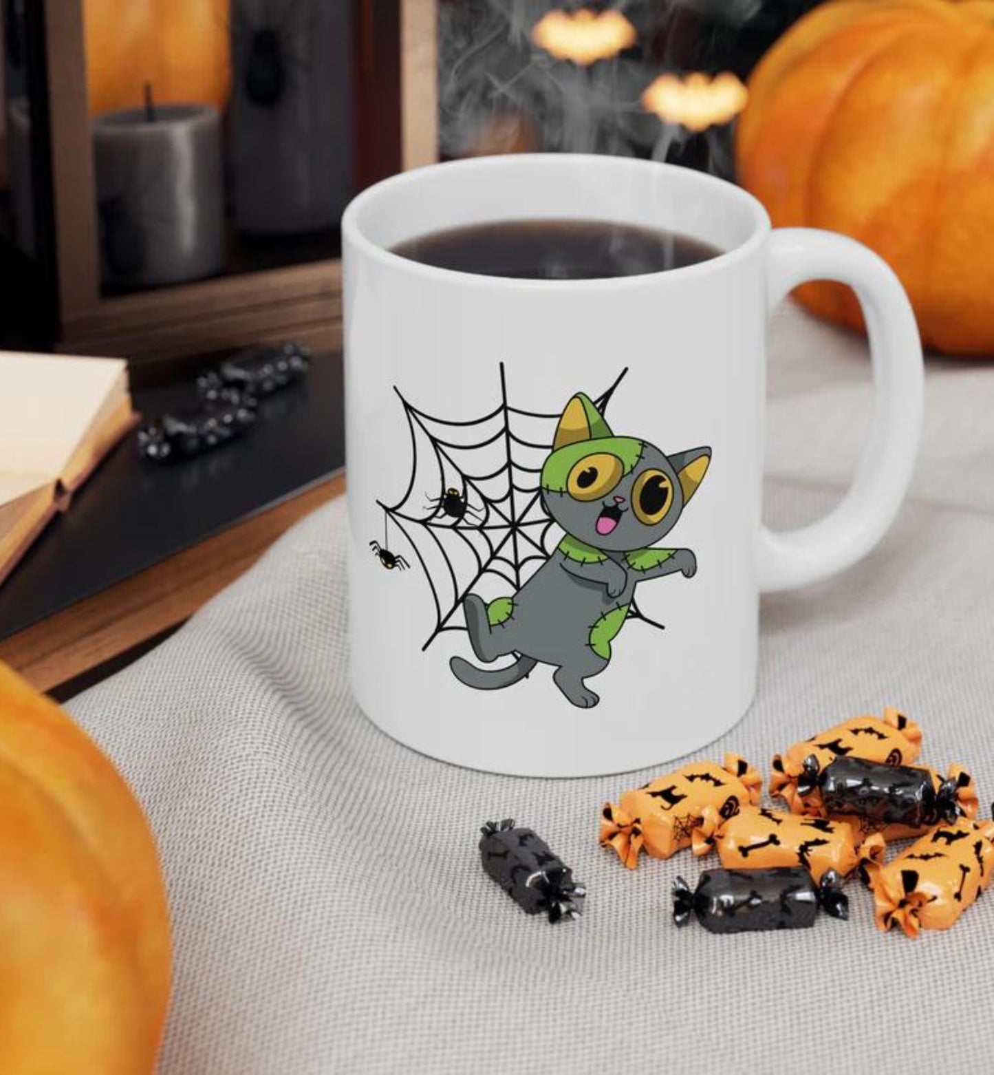 Halloween Cat Mug