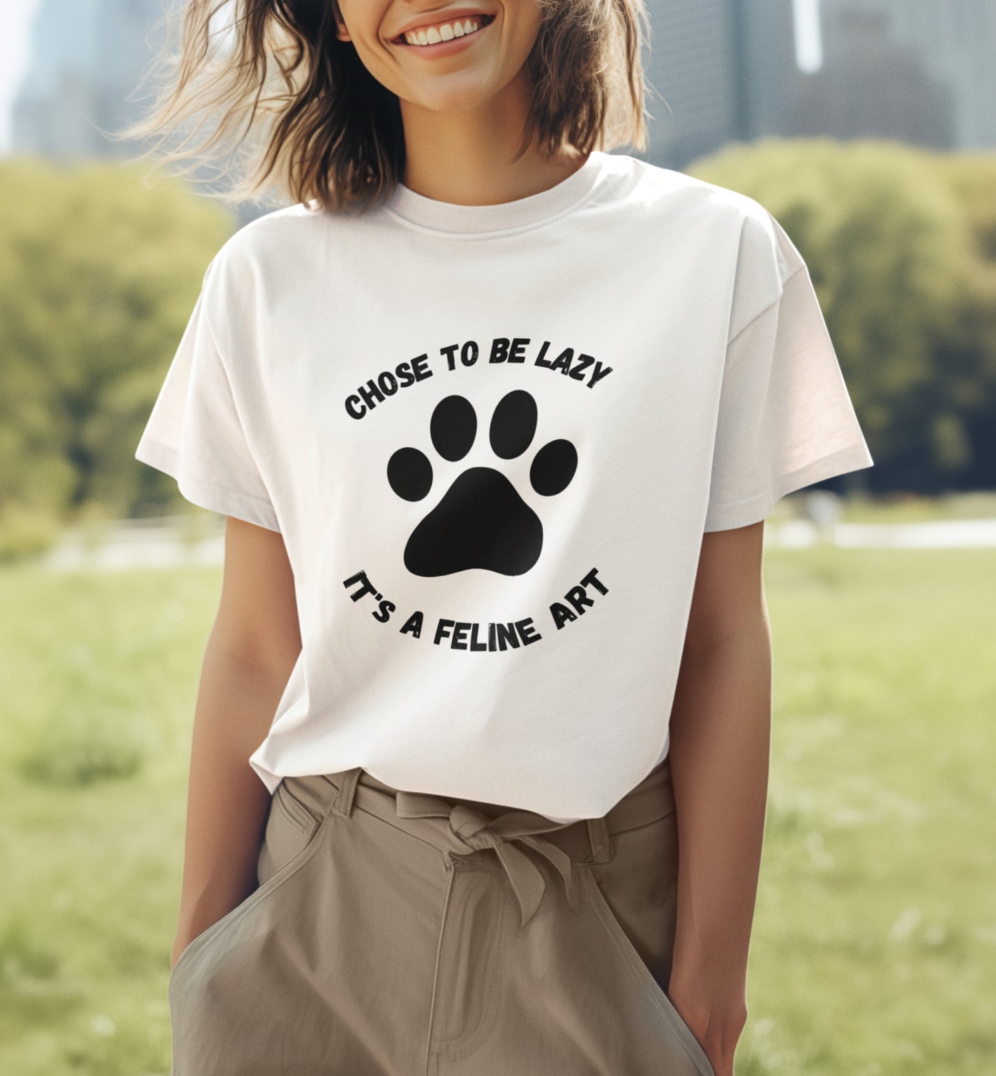 Lazy Cat T-shirt