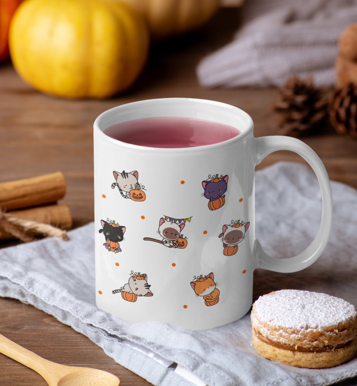 Halloween Cats Mug