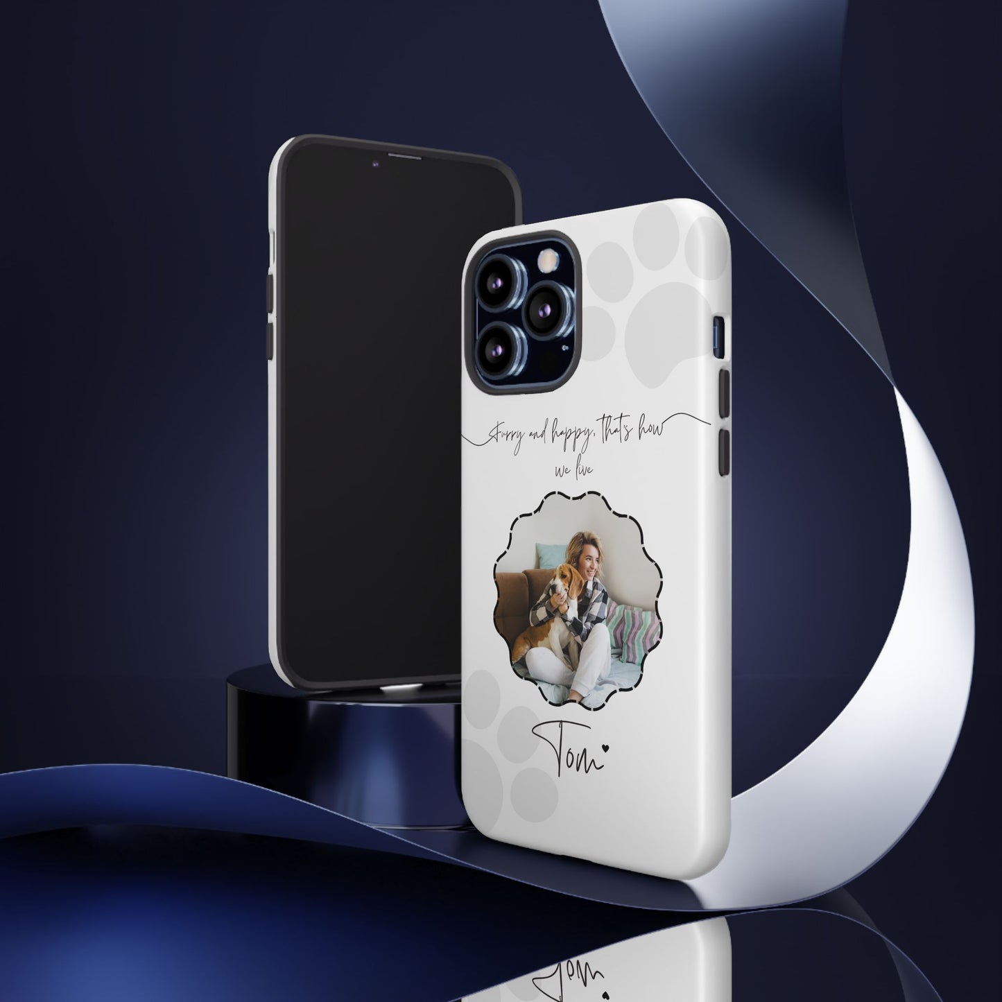 Personalized Name+Photo Phone Case
