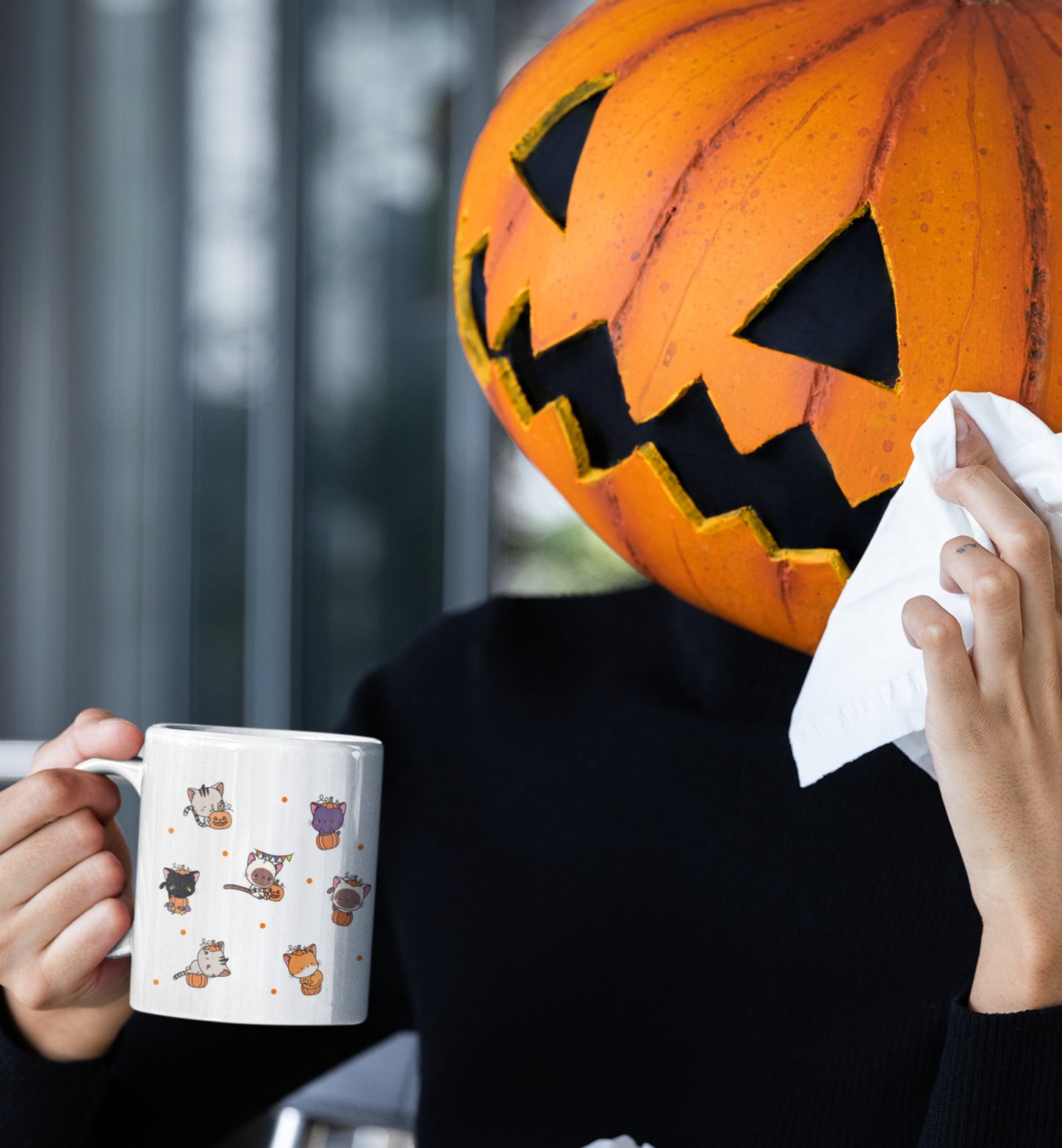 Halloween Cats Mug