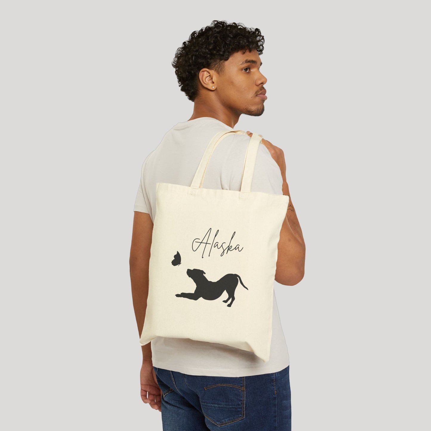 Personalized Name Tote Bag
