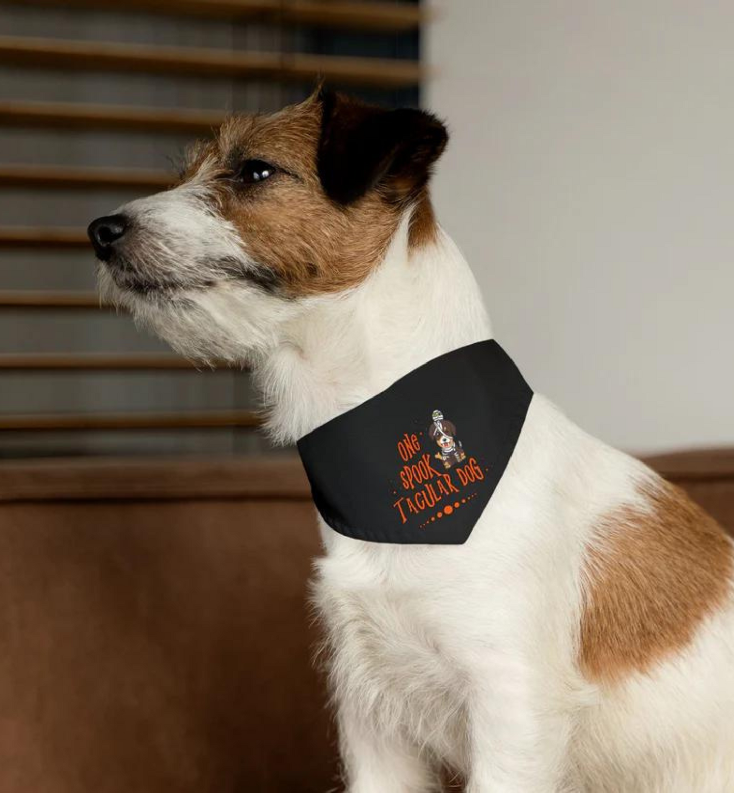 Spooktacular Dog Bandana Collar