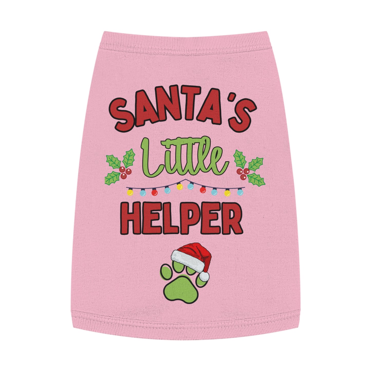 Santa's Little Helper Tank Top