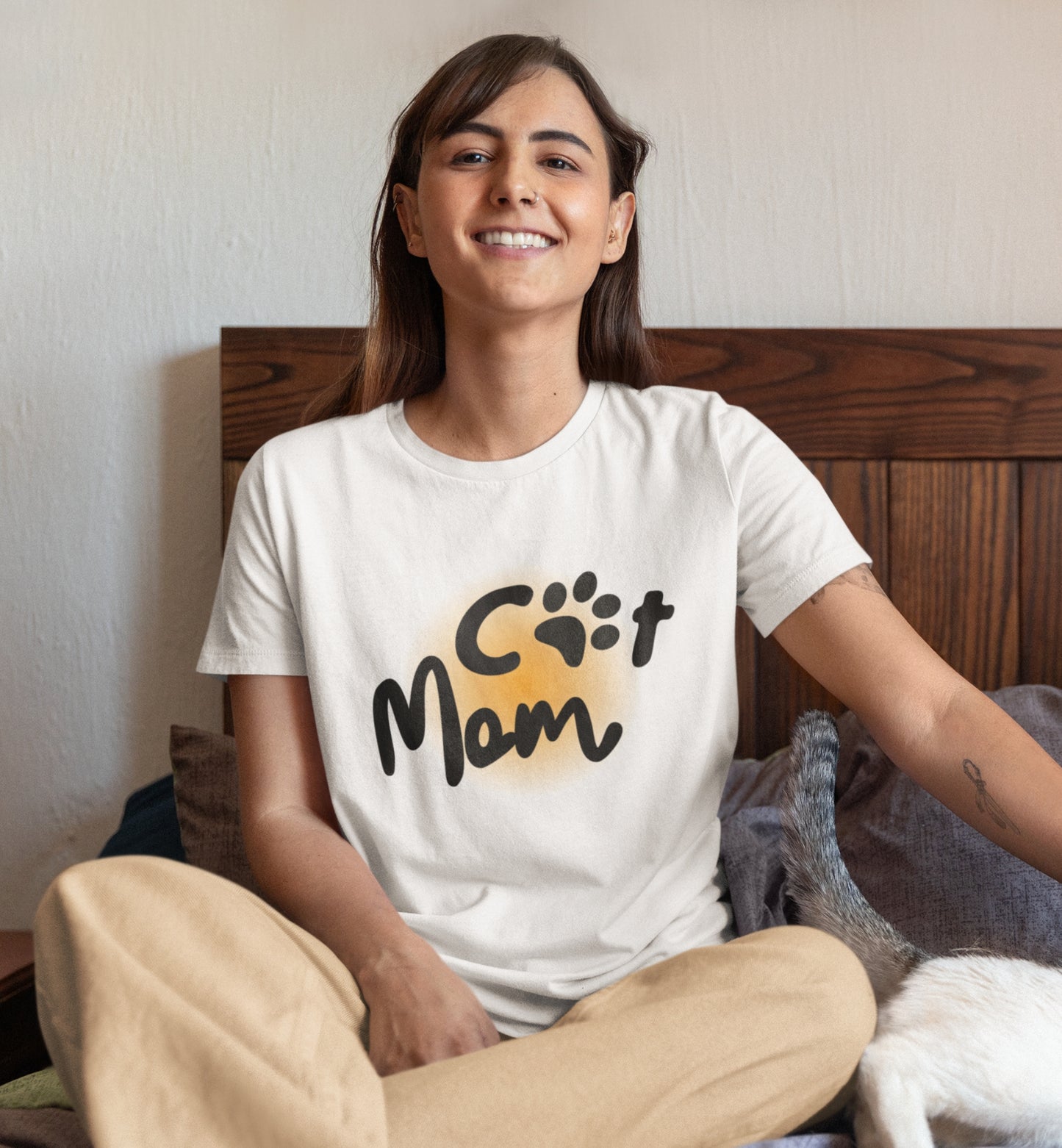 Cat Mom T-shirt