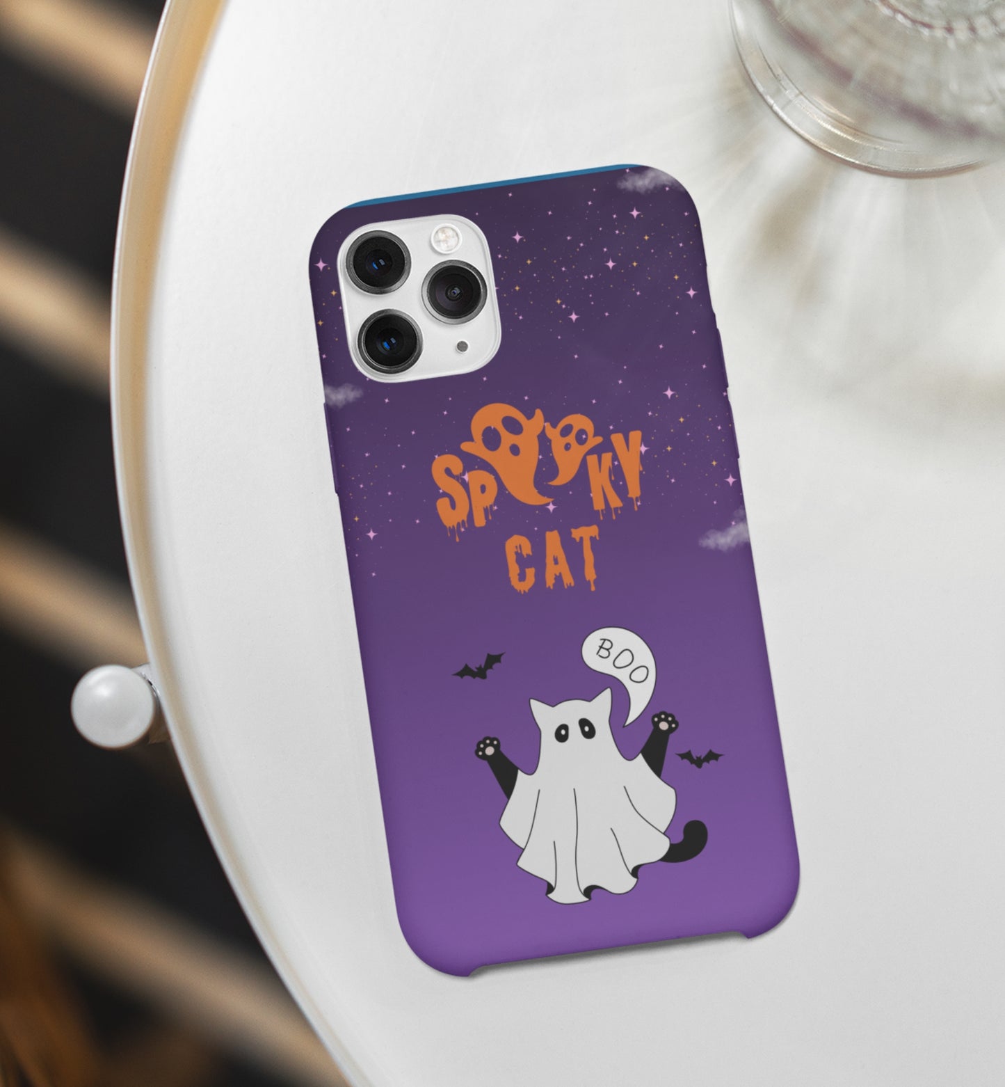 Spooky Cat Phone Cases