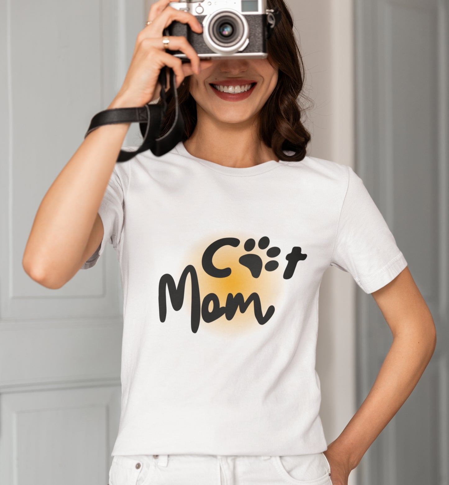 Cat Mom T-shirt
