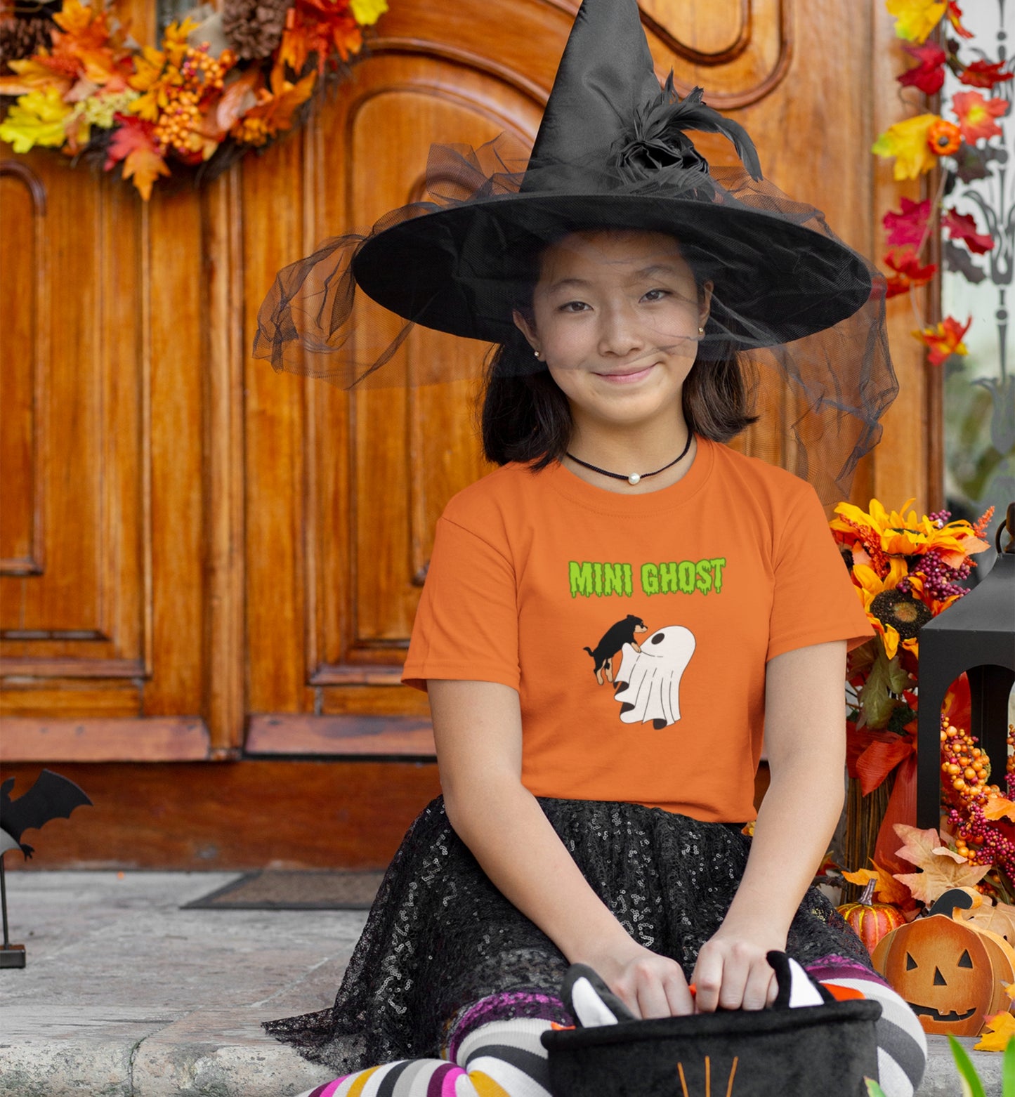 Mini Ghost Kids T-shirt
