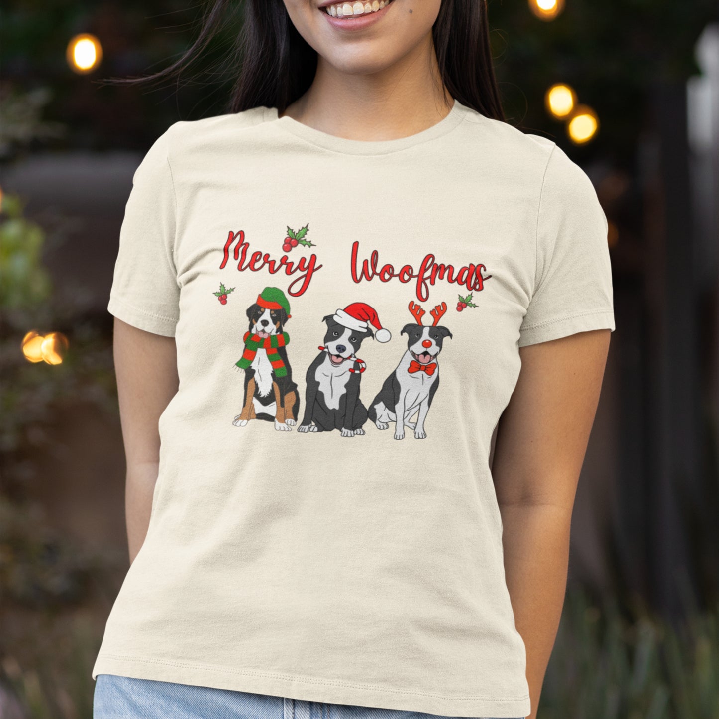 Merry Woofmas T-shirt