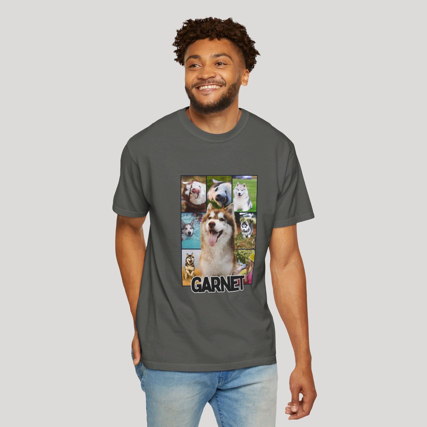 Personalized Name+Photos (8) T-shirt