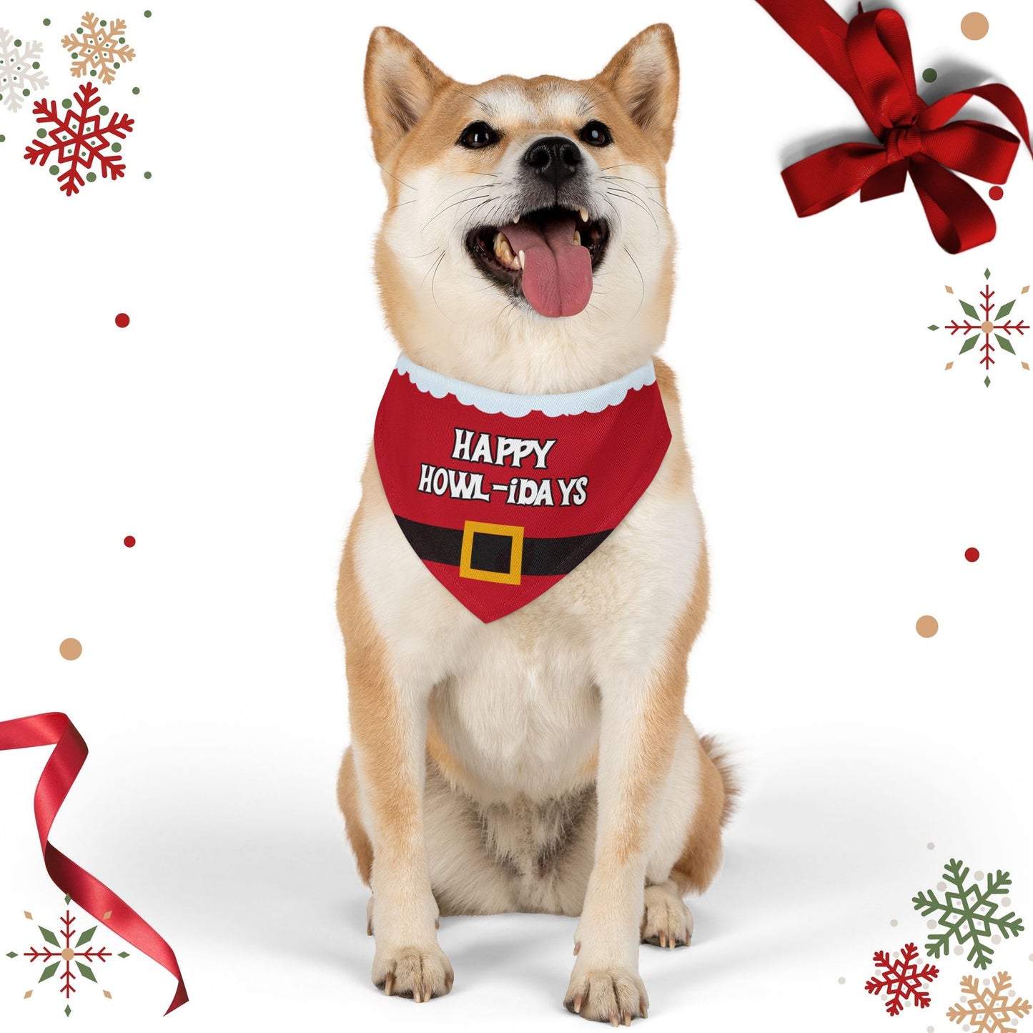 Happy Howl-idays Bandana