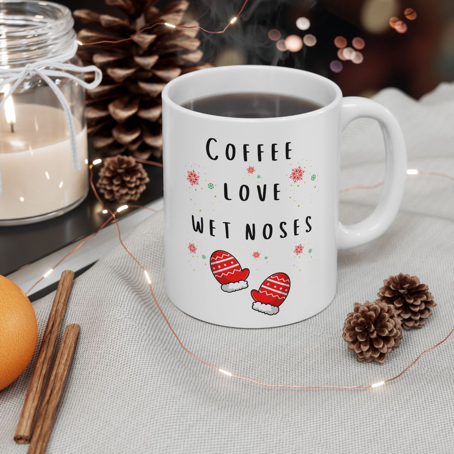 Coffee - Love - Wet Noses Mug