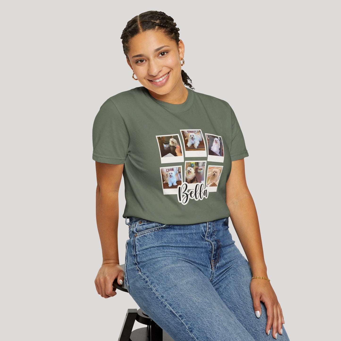 Personalized Name+Photos (6) T-shirt
