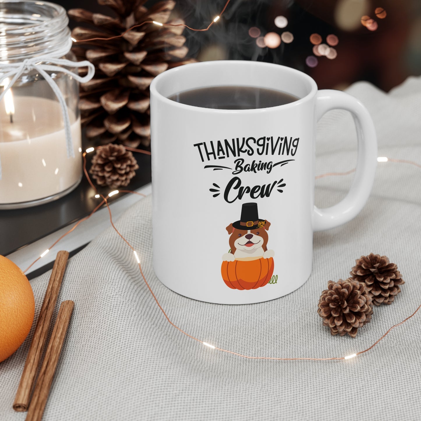 Thanksgiving Baring Crew Mug