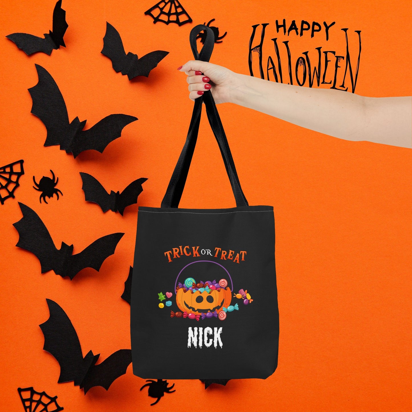 Trick or Treat Tote Bag